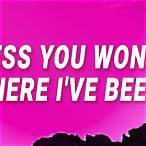 i bet you wonder where i've been